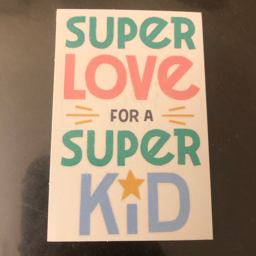 Mini greeting card